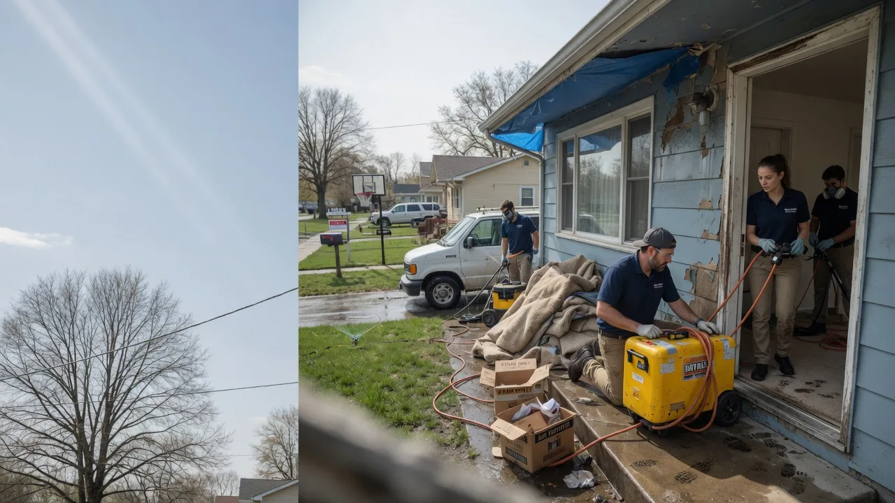 Basement Flood Cleanup in West Lebanon, PA near me